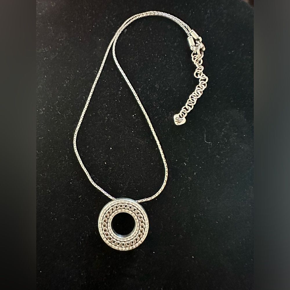 Vintage Brighton Vintage Chain Reaction Necklace Silver Plated